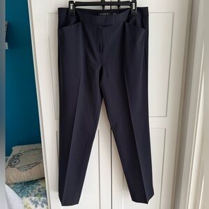 Lafayette 148 - Women’s Dark Blue Trousers, 8